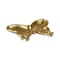 Homeroots 6" Gold Cast Iron Butterfly Handmade Trinket Tray 571245 - alternate 6