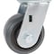 Vestil Rubber Swivel Caster 4 In. Diameter x 2 In. Width 551 Lb. Capacity Dark Gray/Gold CST-KSM-4X2MR-S - alternate 9