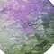 Homeroots 8' Purple Olive Green And Silver Round Abstract Washable Indoor Outdoor Area Rug 617367 - alternate 6