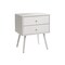Monarch Specialties Accent Table, Bedroom, Living Room, Nightstand, Side Table, Storage Drawer, White, Contemporary I 3627 - alternate 1