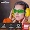 Bison Life Keystone, Safety Glasses, Anti-Scratch, Yellow & Green Lens, Frameless, 12 PK BL-KSSG1-CLBT-YGR-12 - alternate 5