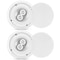 Pyle 6.5 Inch 300W Dual Channel 8 Ohm Home Audio In Ceiling Marine Grade Waterproof Speaker with 60Hz to PWRC62 - alternate 1