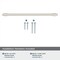 Amerock Destine 8-13/16 in 224 mm Center-to-Center Satin Nickel Cabinet Pull BP36861G10 - alternate 2