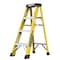 Wrightmaster 3.5 ft. Fiberglass Step Ladder, 8 ft. Reach with Top Cap and Non-Marring Feet, 300 lb. Capacity ZoroP464753 - alternate 1