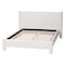 Baxton Studio Laria Modern White Teddy-Bear Fabric King Size Platform Bed 253-14062-ZORO - alternate 7