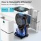 Edendirect 30 pt. 3,000 sq.ft. Dehumidifier for Basement in White with Bucket, Drain Hose, with Timer ZROL12-D023F - alternate 5