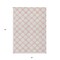 Homeroots 3' X 5' Pink And Gray Polka Dot Washable Indoor Outdoor Area Rug 595265 - alternate 5