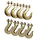 Mytee Products 4Pc 3/8 in Clevis Slip Hook 4Pc Grab Hook 6,600 # WLL G70 Chain Hook Truck Trailer 8GH-CH-SH38-KIT - alternate 1