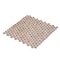 Apollo Tile Lucenza 12x12 in. Clay Beige Matte Recycled Glass Penny Round Mosaic Tile (10.56 sq ft/case) 12PK APLGIO88CLAPENA - alternate 5