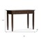 Homeroots 42" Brown Solid Wood Computer Desk 640680 - alternate 4