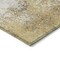 Homeroots 5' X 8' Gold Brown And Beige Abstract Washable Indoor Outdoor Area Rug 599491 - alternate 5