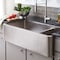 Native Trails Farmhouse Duet Pro Copper Kitchen Sink CPK574 - alternate 3
