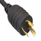 Sanoxy 15ft 12 AWG 20A 125V Heavy-Duty Power Cord NEMA L5-20P to IEC 320 C19, Black SNX-CBL-LDR-PW154-1215 - alternate 2