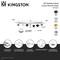 Kingston Brass 28-Inch Stainless Steel Linear Shower Drain with Reversible Tile Insert and Flat Grate BSFK2828 - alternate 2
