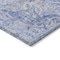 Homeroots 9' X 12' Sky Blue Ivory And Gray Damask Washable Indoor Outdoor Area Rug 603789 - alternate 7