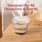 Smarty Had A Party 1 oz. Lid For Clear Plastic Portion / Souffle Cups, 250PK 401L-CASE - alternate 5