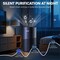 Edendirect 500 Sq.Ft.HEPA Air Purifier Gray, 4-Speed, Real-Time Air Quality Monitor, 8H Timer, Child Lock ZR-KQJ-0402-Grey - alternate 6