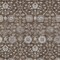 Homeroots 8' X 10' Chocolate Beige And Gray Floral Washable Indoor Outdoor Area Rug 605422 - alternate 8