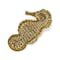 Homeroots 10in Gold Sea Horse Cast Iron Vanity Tray 483173 - alternate 5