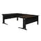 Regency Fusion Desk Shell, 72 in W X Wood, Metal, Neo Walnut MUDS723042NW - alternate 1