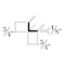 Brunner Aluminum Angle 3/4" x 3/4" x 1/8", 6063-T5 (A412), 24 Foot Satin Anodized A412 S24 - alternate 2