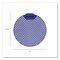 Boardwalk Urinal Screen, Tutti Frutti Scent, Blue, 1.8 oz, 12PK FGVIN-F-012I072M-81 - alternate 3