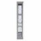 Homeroots Gray Cornice Molding Double Door Curio Cabinet 401666 - alternate 8