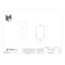 Raco Electrical Box, 10.3 cu in, Switch Box Type, 1 Gang, Steel, Rectangular Shape 420 - alternate 2