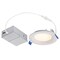 Westinghouse 10W 65W Eq. 4 Slim Recessed LED Downlight, Color Temp Selection, Dimmable, Stepped Baffle, White 5226100 - alternate 1