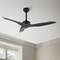 Jonathan Y Aldrin 50" Modern Minimalist Iron/Plastic Mobile-App/Remote-Controlled 6-Speed Razor Ceiling Fan, Dar JYL9715C - alternate 10