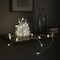 Elegani 10 LED Clear Cable String Lights - 3ft Mini Fairy Lights with Clear Wire, White Indoor Decorative Ph-600061-White - alternate 4