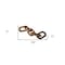 Homeroots Brown Wooden Chain Link Decor Piece 392501 - alternate 3