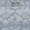 Homeroots 8' X 10' Sky Blue And Denim Blue Floral Washable Indoor Outdoor Area Rug 588867 - alternate 6