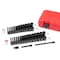 Tekton 1/4'' Drive 12-Point Impact Socket Set with Case, 61-Piece, 5/32-11/16'', 4-17 mm SID90406 - alternate 2