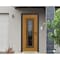 Vdomdoors Steel Door Ballucio 6644 Natural Oak Entry Door Painted W36xH80 Left hand Inswing BALLUCIO6644EXD-OAKW-W36xH80-LH-I - alternate 5