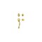 Kwikset 687DAxT 3 SMT CP Dakota Handleset with Tylo - Polished Brass 96870-091 - alternate 2