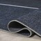 Jonathan Y Linja Solid Centre Stripe Non-Slip Machine-Washable Navy/Gray 9 ft. x 12 ft. Area Rug WSH117A-9 - alternate 8