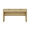 Manhattan Comfort Grace 54in Home Office Desk in Natural Oak and Gold DK001-GNO - alternate 6