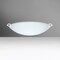 Besa Lighting Sonya 17 Ceiling, Satin Frost, White Clips, 2x11W LED 841825-LED-WH - alternate 1