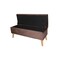 Homeroots Cozy Brown Suede Storage Bench 469344 - alternate 4