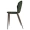Leisuremod Mosaic Collection Modern Dining Chair in Olive Green Fabric MC44OG - alternate 5