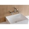 Kingston Brass Double-Handle Wall Mount Bathroom Faucet, Brushed Nickel KS7258AX - alternate 4