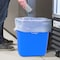 Storex 7 Gallon Recycle Basket, Blue 00714U06C - alternate 4