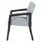 Office Star Products Espresso Finish Visitor's Chair with Ridgecrest Tide Pool Memory Foam Seat WD588-K017 - alternate 6