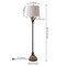 Jonathan Y Benjamin 61 in. Rustic Lodge Faux Antler Resin/Metal LED Floor Lamp, Brown JYL1020A - alternate 7