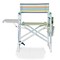 Picnic Time Family Of Brands Sports Chair, St. Tropez Collection - Sky Blue with Multi Stripe Pattern 809-00-991-000-0 - alternate 4
