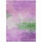 Homeroots 9' X 12' Lilac Lavender And Green Abstract Washable Indoor Outdoor Area Rug 611274 - alternate 6