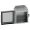 Eaton B-Line 6 in x 6 in x 4 in NEMA 4X Stainless Steel JIC Enclosure 664-4XSCHC - alternate 1