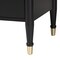 Baxton Studio Tamra Four-Poster Platform Bedroom Set, King, Black 264-14390-14389-14388-14387-ZORO - alternate 8