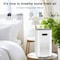 Edendirect 516 sq. ft. H13 HEPA True Personal Console Air Purifier with Remote in Whites IR-AP400 - alternate 7